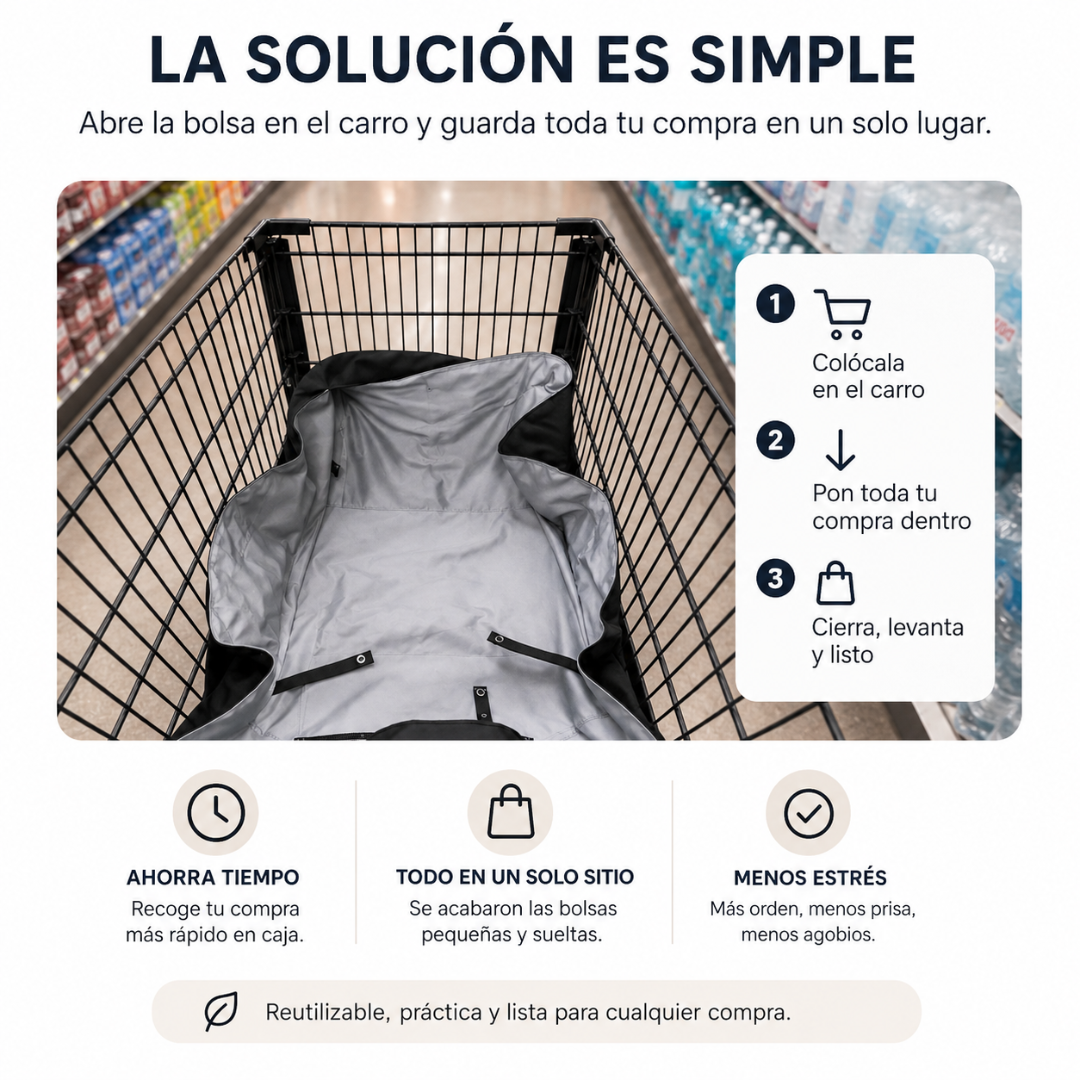 Bolsa Todo en Uno para la Compra